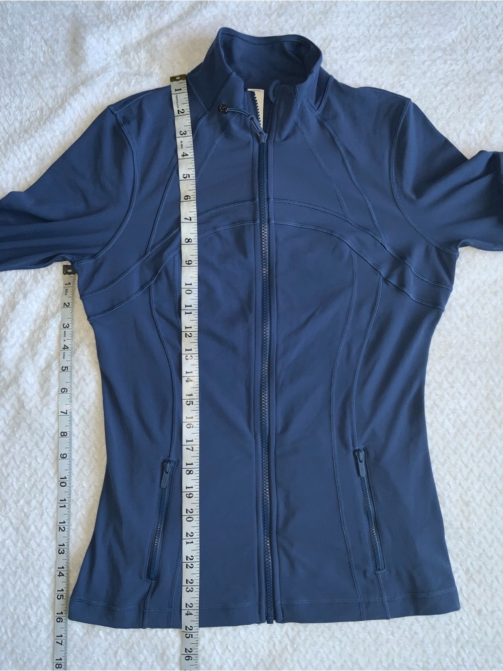 Lululemon Navy Full-Zip Athletic Jacket - Picture 7 of 8